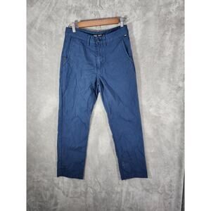 Men's Vans Authentic Chino 28 Blue Casual Pants Blemish Shown